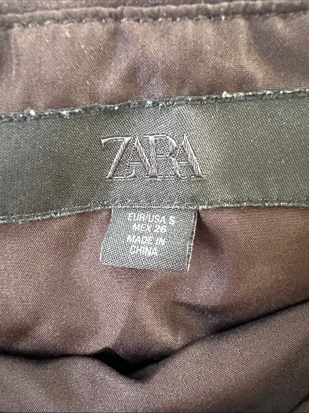 Zara Black Tiered Ruffle Mini Skirt - Picture 3 of 6